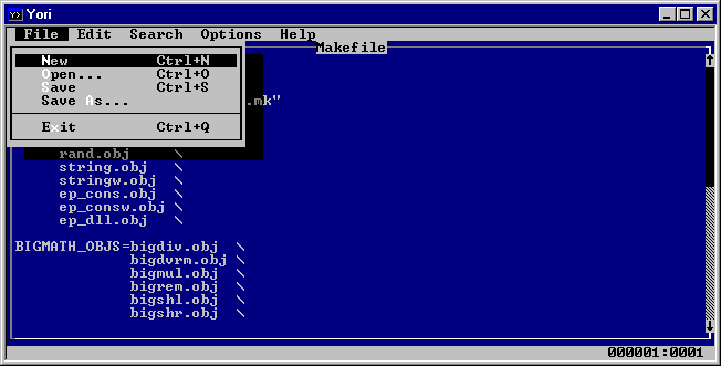 ms dos editor 64 bit